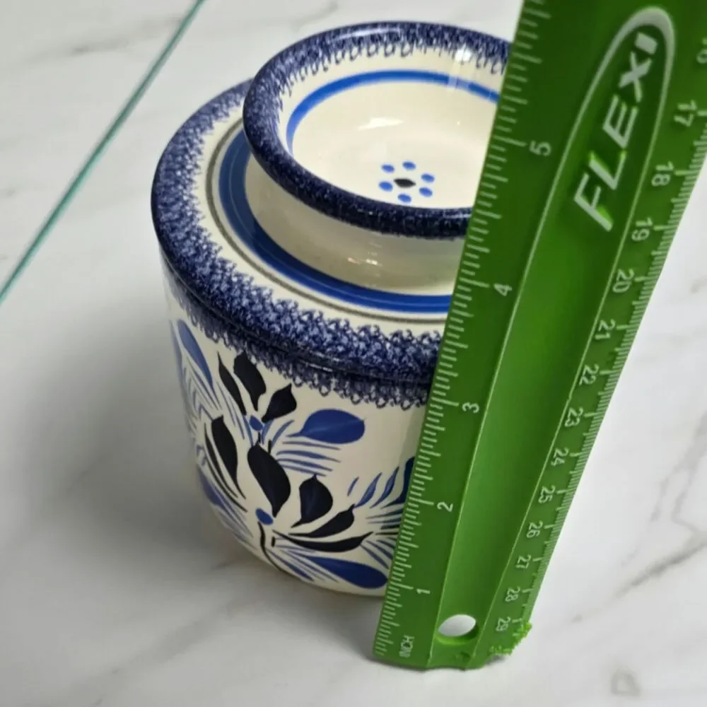 Vintage Henroit Quimper Butter bell Handpainted